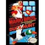 Super Mario Bros and Duck Hunt NES box art – classic 8-bit game for Nintendo NES
