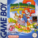 Super Mario Land 2 Game Boy box art – classic retro game for GameBoy