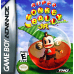 Super Monkey Ball Jr. art work – action game for Nintendo Game Boy Advance