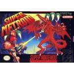 Super Metroid SNES box art – action-adventure game for Super Nintendo