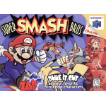 Super Smash Bros / Brothers N64 box art – fighting game for Nintendo 64