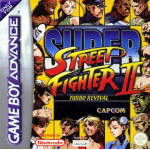 Super Street Fighter II Turbo Revival, 2 art work – action game for Nintendo Game Boy Advance
