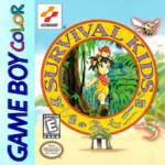 Survival Kids Game Boy Color box art – old GBC game trade in