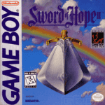 Sword of Hope II Game Boy box art – classic retro game for GameBoy