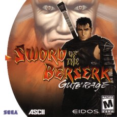 Sword of the Berserk: Gut's Rage art work for the sega DreamCast