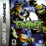 TMNT art work – action game for Nintendo Game Boy Advance