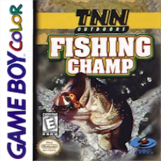 TNN Outdoors Fishing Champ Game Boy Color box art – old GBC game trade in