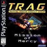 T.R.A.G. Tactical Rescue Assault Group Mission of Mercy art work – video game for PS1