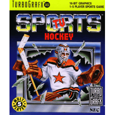 TV Sports Hockey TurboGrafx-16 game - retro game for console