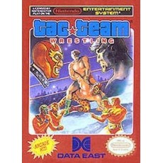Tag Team Wrestling NES box art – classic 8-bit game for Nintendo NES