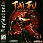 Tai Fu Wrath of the Tiger art work – video game for PS1