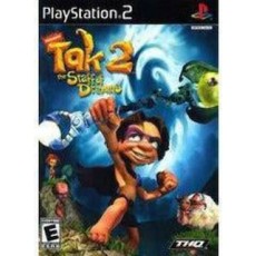 Tak 2 The Staff of Dreams art work – video game for PlayStation 2