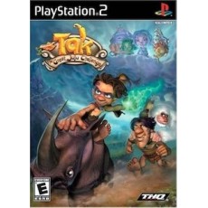Tak Great Juju Challenge art work – video game for PlayStation 2