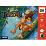 Tarzan N64 box art – retro game for Nintendo 64