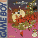 Taz-Mania Game Boy box art – classic retro game for GameBoy