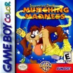 Tazmanian Devil Munching Madness Game Boy Color box art – old GBC game trade in