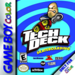 Tech Deck Skateboarding Game Boy Color box art – old GBC game trade in