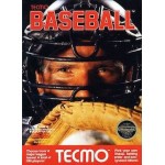 Tecmo Baseball NES box art – classic 8-bit game for Nintendo NES