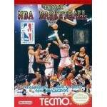Tecmo NBA Basketball NES box art – classic 8-bit game for Nintendo NES