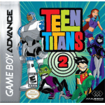 Teen Titans 2 art work – action game for Nintendo Game Boy Advance