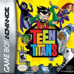 Teen Titans art work – action game for Nintendo Game Boy Advance