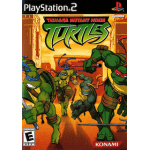 Teenage Mutant Ninja Turtles art work – video game for PlayStation 2