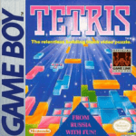 Tetris Game Boy box art – classic retro game for GameBoy