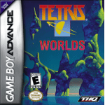 Tetris Worlds art work – action game for Nintendo Game Boy Advance