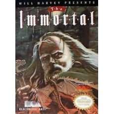 Immortal, The NES box art – classic 8-bit game for Nintendo NES