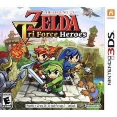 The Legend of Zelda Tri Force Heroes art work – action-adventure game for Nintendo 3DS