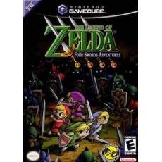 The Legend of Zelda Zelda Four Swords Adventures GameCube box art – action-adventure game for Nintendo GameCube