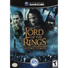 The Lord of the Rings Two Towers GameCube box art – action game for Nintendo GameCube