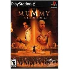 The Mummy Returns art work – video game for PlayStation 2