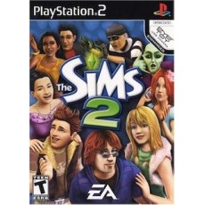 The Sims art work – video game for PlayStation 2