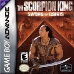The Scorpion King Sword of Osiris art work – action game for Nintendo Game Boy Advance