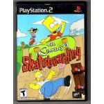 The Simpsons Skateboarding art work – video game for PlayStation 2