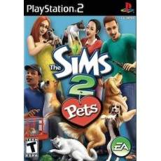 The Sims 2: Pets art work – video game for PlayStation 2