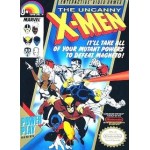 The Uncanny X-Men NES box art – classic 8-bit game for Nintendo NES