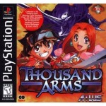 Thousand Arms art work – video game for PS1