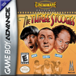 Three Stooges art work – action game for Nintendo Game Boy Advance