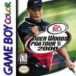 Tiger Woods 2000 Game Boy Color box art – old GBC game trade in