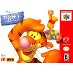 Tigger's Honey Hunt N64 box art – retro game for Nintendo 64