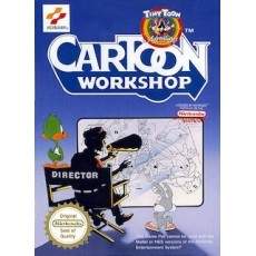Tiny Toon Adventures Cartoon Workshop NES box art – classic 8-bit game for Nintendo NES