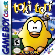 Toki Tori Game Boy Color box art – old GBC game trade in