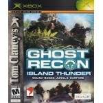 Tom Clancy's Ghost Recon Island Thunder Xbox box art – used Xbox game trade in