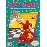 Tom & Jerry: The Ultimate Game of Cat and Mose NES box art – classic 8-bit game for Nintendo NES