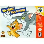 Tom and Jerry in Fists of Furry N64 box art – retro game for Nintendo 64