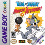 Tom and Jerry Mouse Attacks Game Boy Color box art – old GBC game trade in
