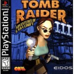 Tomb Raider III art work – action adventure for PS1
