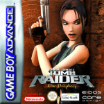 Tomb Raider the Prophecy art work – action game for Nintendo Game Boy Advance